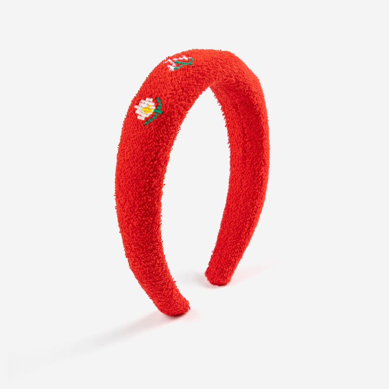 Bobo Choses - Pixel Daisies terry headband | Scout & Co