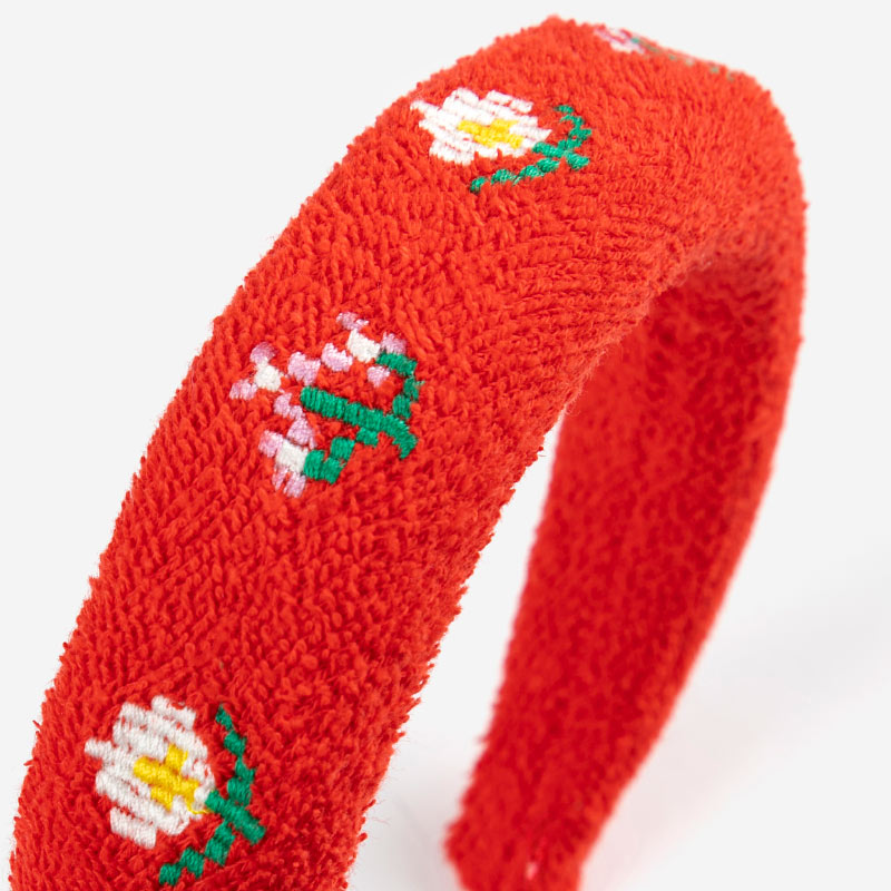 Bobo Choses - Pixel Daisies terry headband | Scout & Co