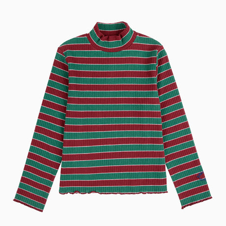 Bobo Choses - Multicolour Stripes turtleneck top | Scout & Co