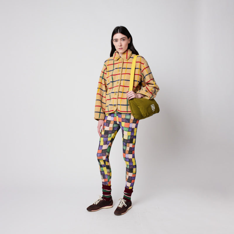 Bobo Choses Woman - Colour striped sheepskin jacket | Scout & Co