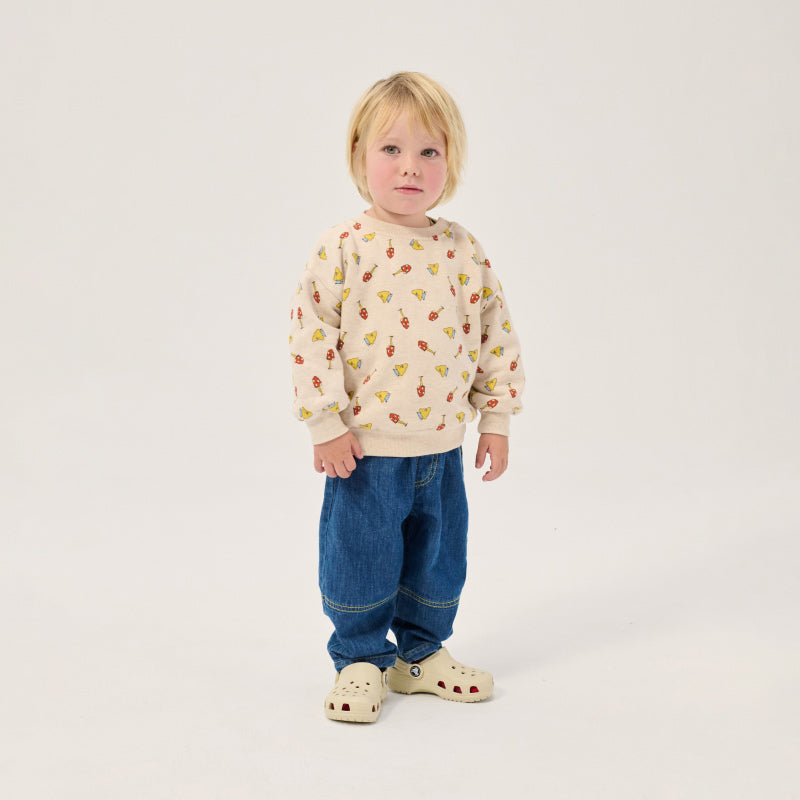 Bobo Choses - Mush Monster Duo all-over sweatshirt - baby | Scout & Co