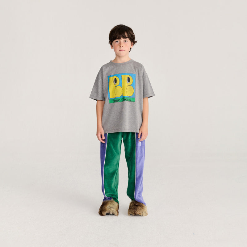 Bobo Choses - Colour block terry clothing jogging pants | Scout & Co
