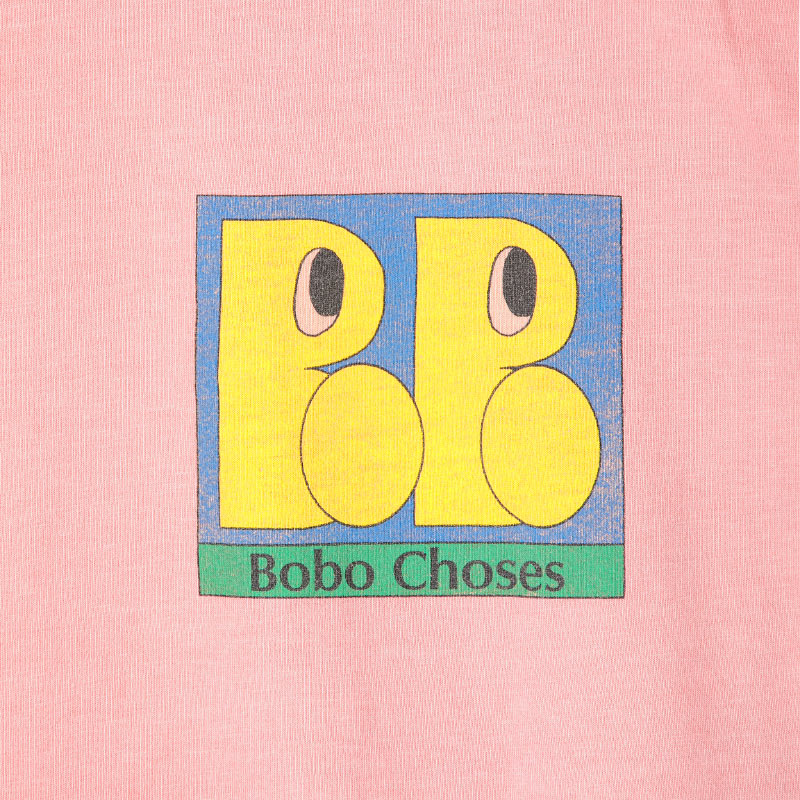 Bobo Choses Woman - All About Monsters oversized T-shirt - pink | Scout & Co
