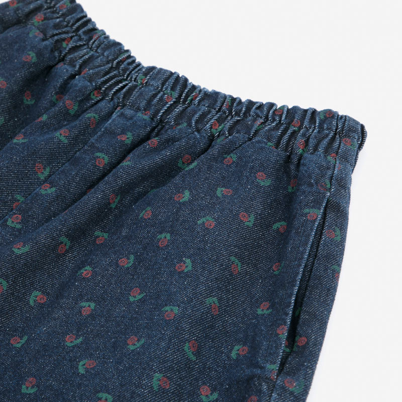 Bobo Choses Woman - Swamp Whirl denim cocoon pants | Scout & Co