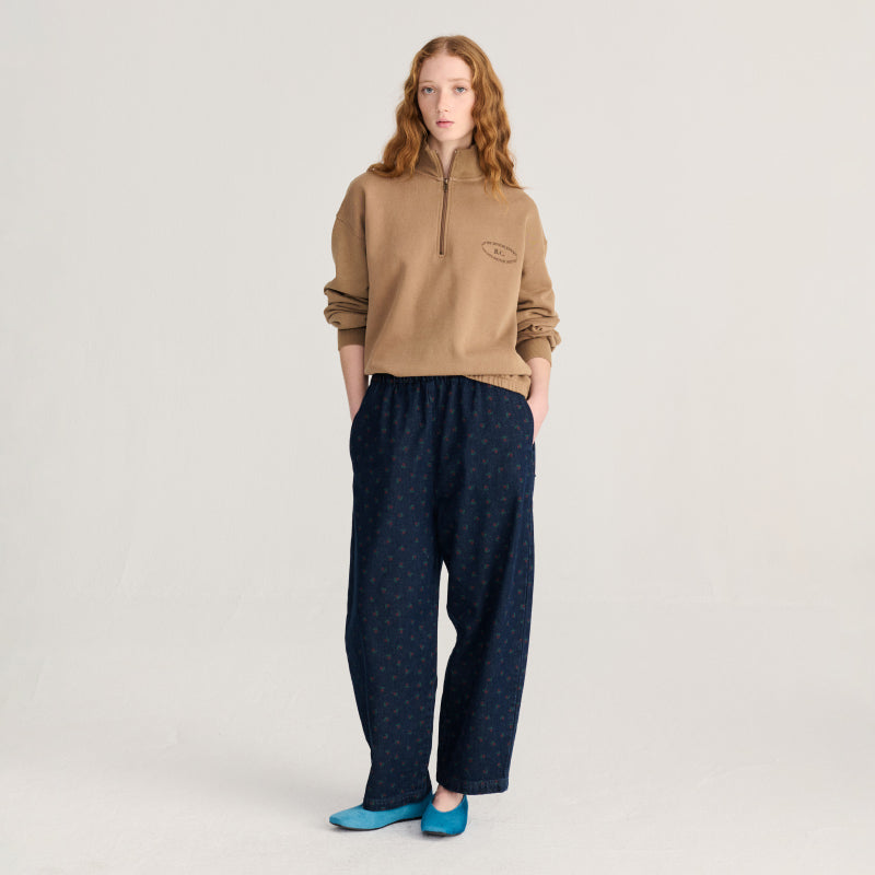Bobo Choses Woman - Swamp Whirl denim cocoon pants | Scout & Co