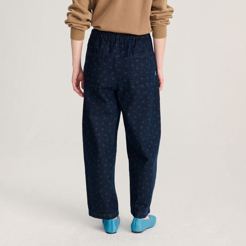 Bobo Choses Woman - Swamp Whirl denim cocoon pants | Scout & Co