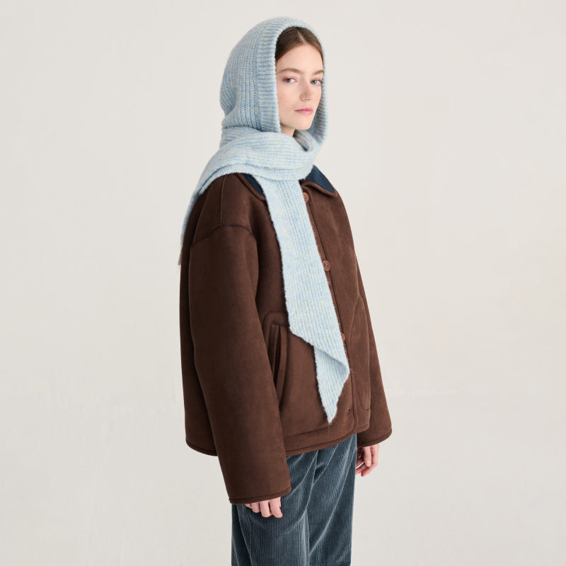 Bobo Choses Woman - Knitted hooded scarf | Scout & Co