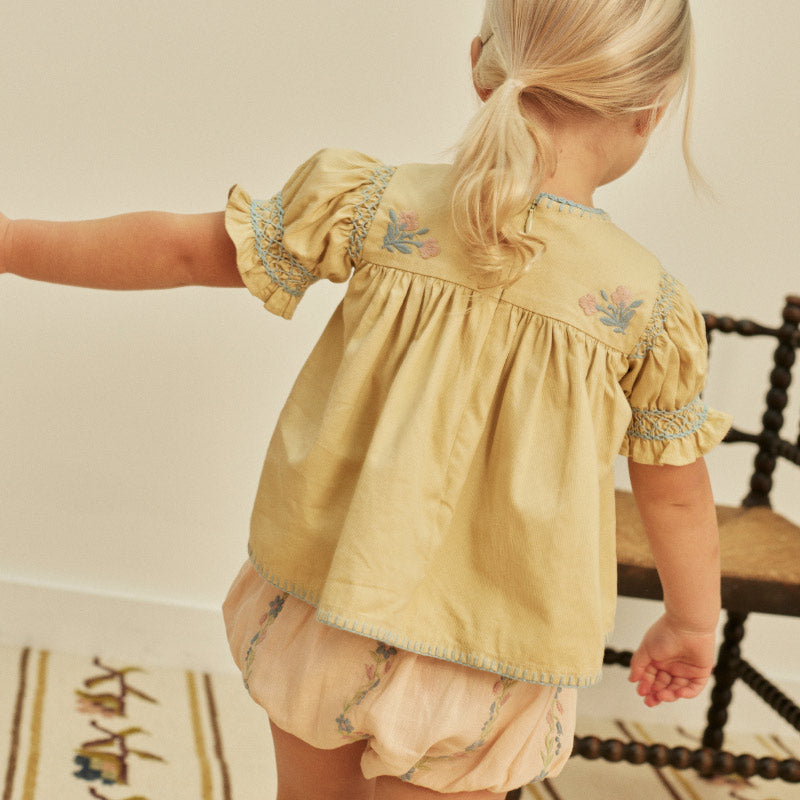 Apolina - Baby Dora blouse - Cloud | Scout & Co