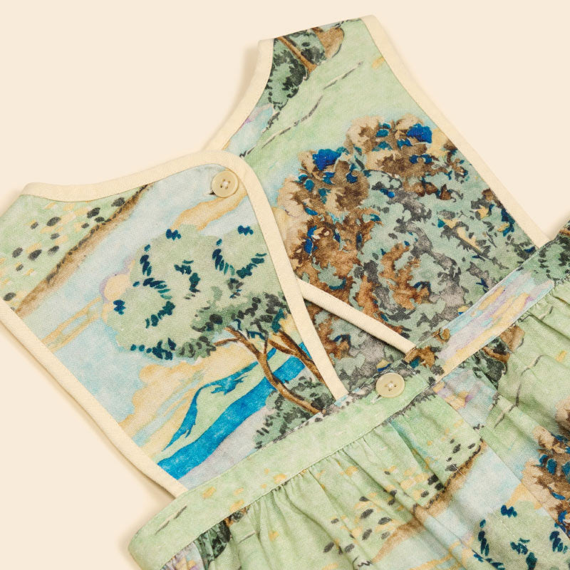 Apolina - Bibi pinafore - Lakeview Scene | Scout & Co