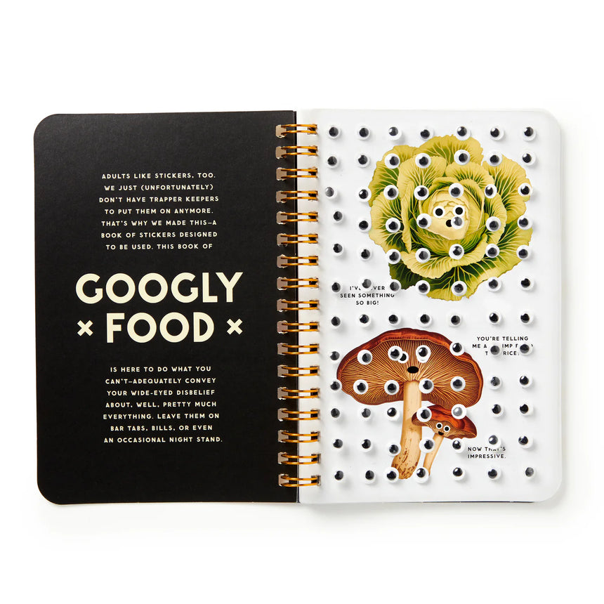 Googly Food: a sticker book | Scout & Co