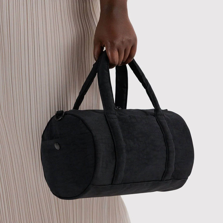 Baggu - Nylon Duffle Bag - Black | Scout & Co