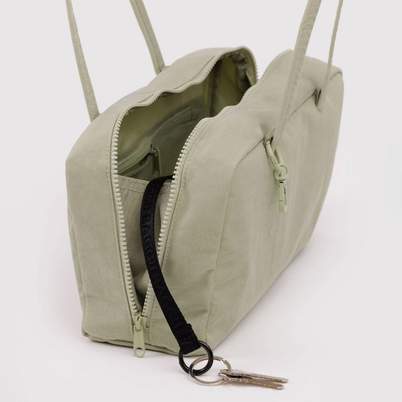 Baggu - Nylon Bowler bag - Celadon | Scout & Co