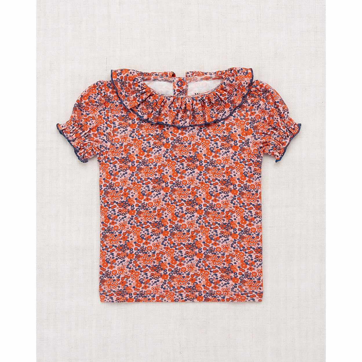 Misha & Puff - Ballon sleeve Paloma tee - Rose Blush Tisbury Garden | Scout & Co