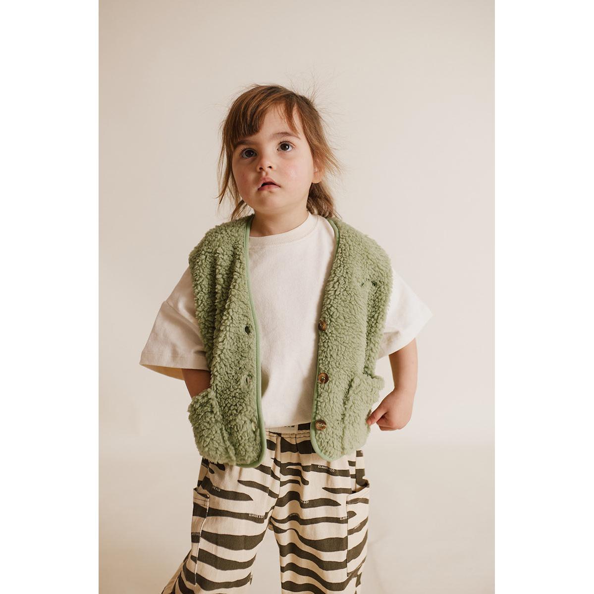 Claude & Co - Alma borg gilet - Sage green | Scout & Co