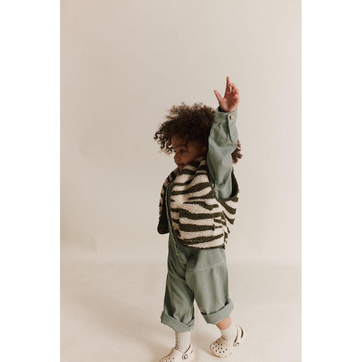 Claude & Co - Alma borg gilet - Zebra | Scout & Co