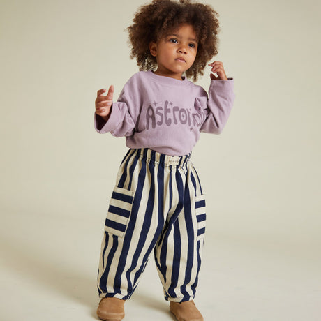 Claude & Co - Emerson trousers - Midnight Stripe | Scout & Co