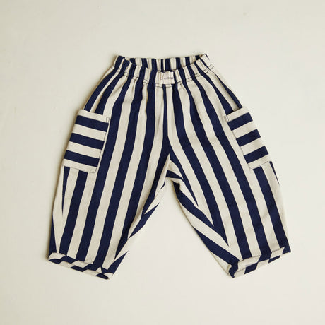 Claude & Co - Emerson trousers - Midnight Stripe | Scout & Co