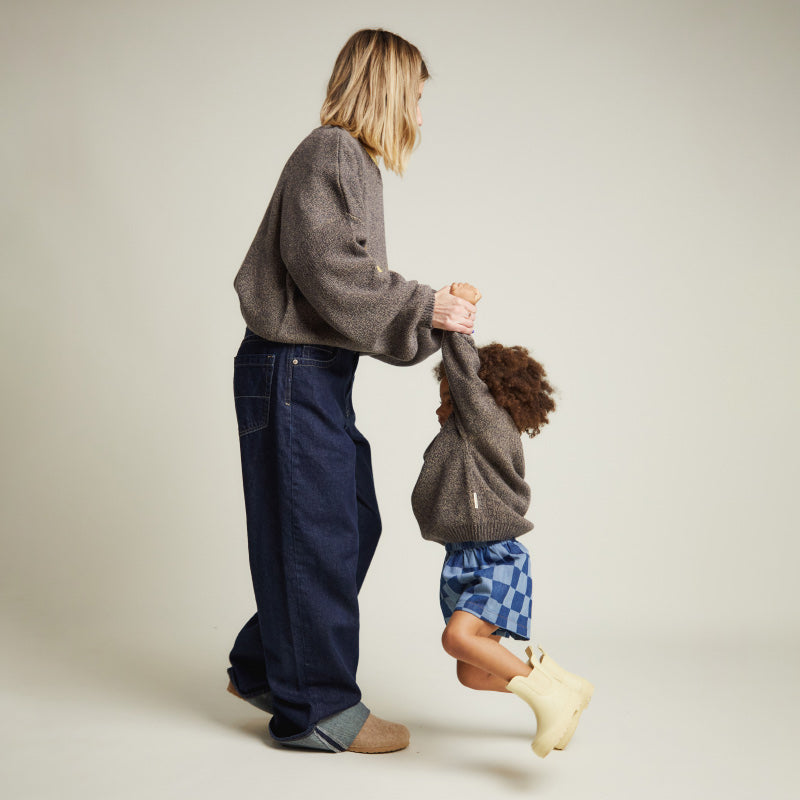 Claude & Co - Frankie shorts - Checkerboard denim | Scout & Co