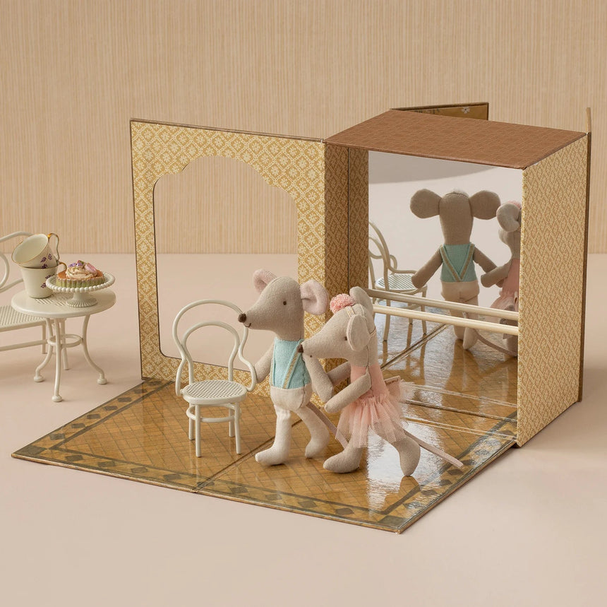 Maileg - Ballet mice in dance studio - little sister & brother | Scout & Co