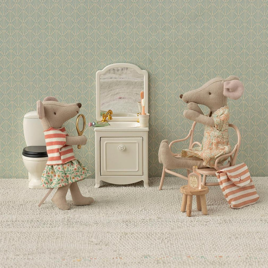 Maileg - Mum mouse - print dress