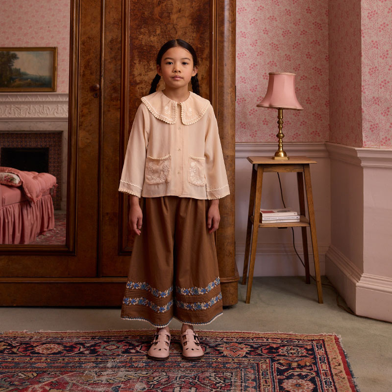 Apolina - Constance trousers - Chocolate | Scout & Co