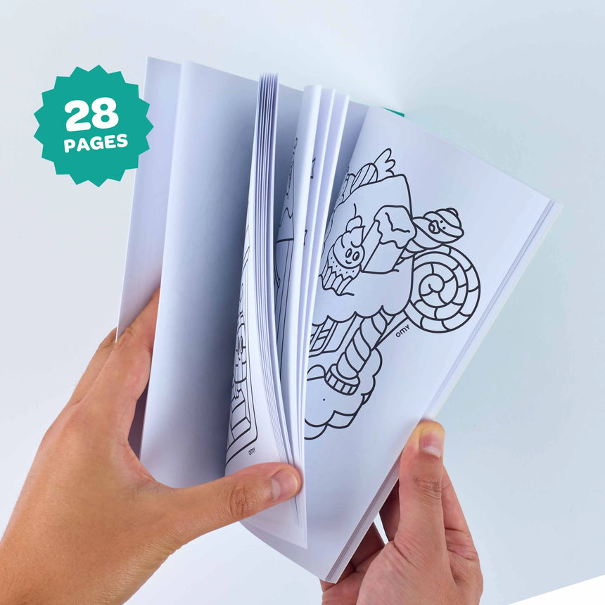 OMY - Cozy Art colouring book - Cozy Christmas