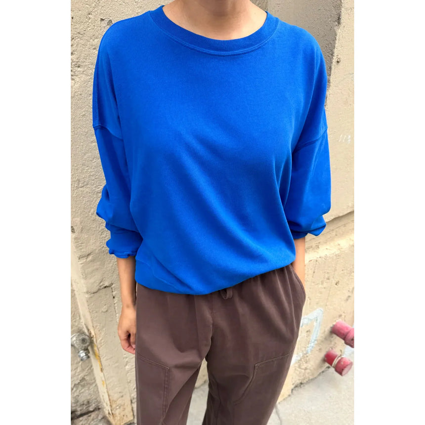 Le Bon Shoppe - Cali jersey sweatshirt - Cobalt | Scout & Co