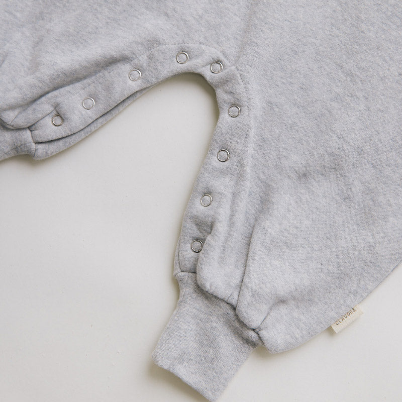 Claude & Co - Ellis 'Milking It' romper - grey