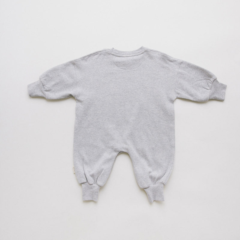 Claude & Co - Ellis 'Milking It' romper - grey