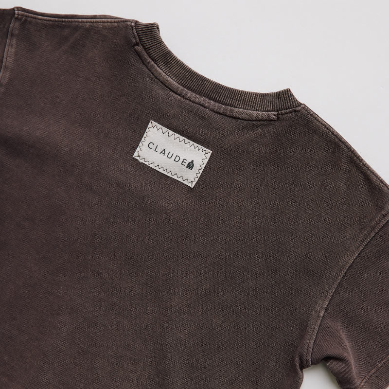 Claude & Co - Lenni 'Magic' T-shirt - conker