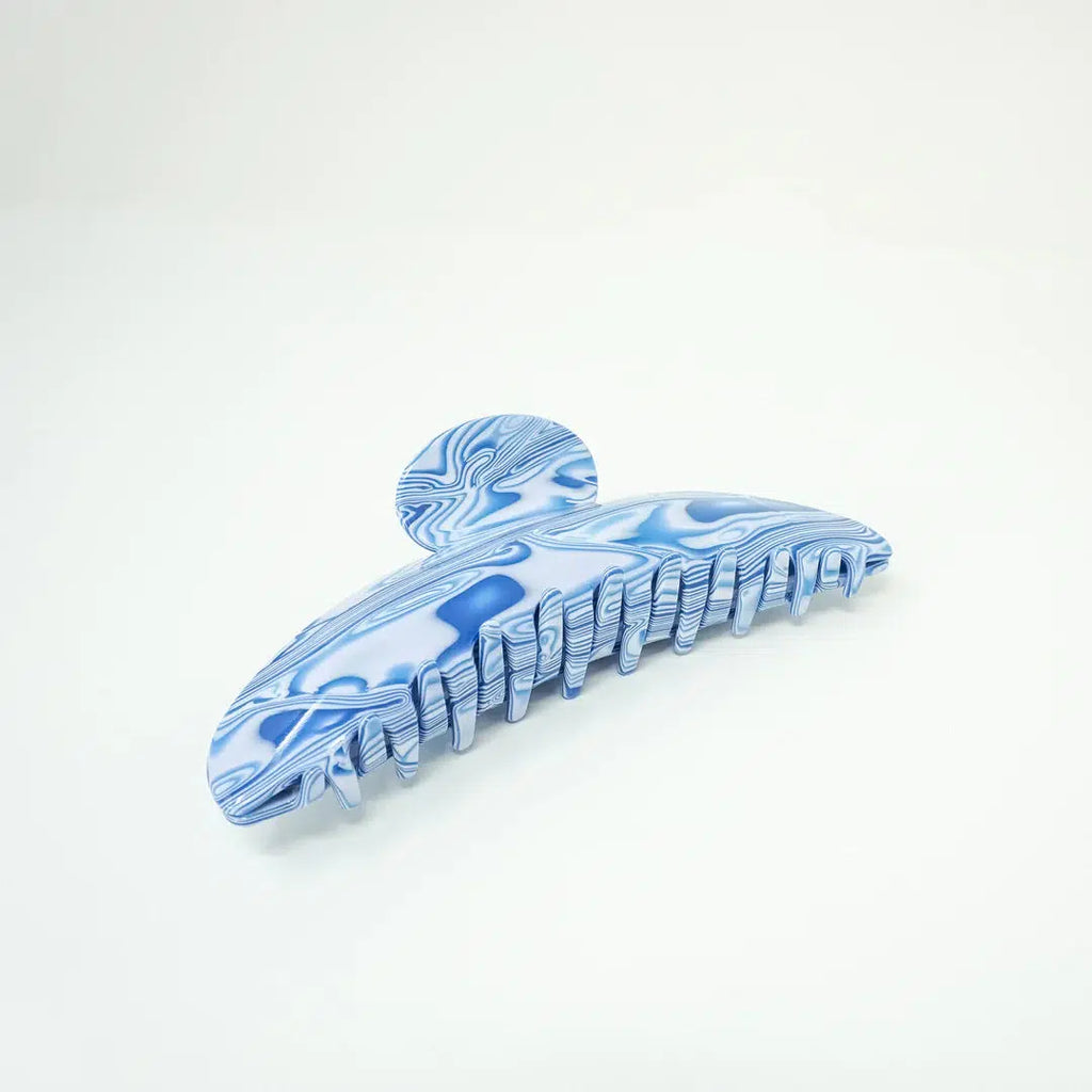 Chunks - Dolly hair claw - Marbled Blue | Scout & Co