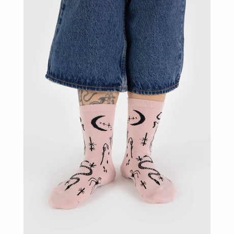 Baggu - Adult crew socks - Ballet Icons | Scout & Co