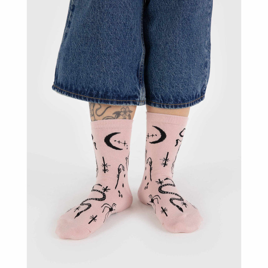 Baggu - Adult crew socks - Ballet Icons | Scout & Co