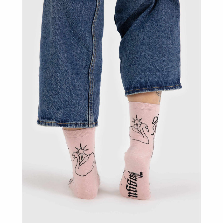 Baggu - Adult crew socks - Ballet Icons | Scout & Co