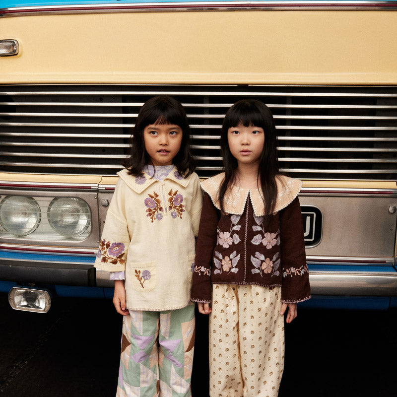 Apolina - Daria blouse - Dark chocolate | Scout & Co