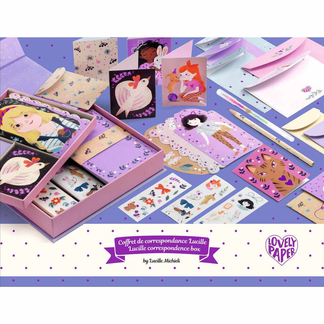 Djeco - Lucille correspondence box set | Scout & Co