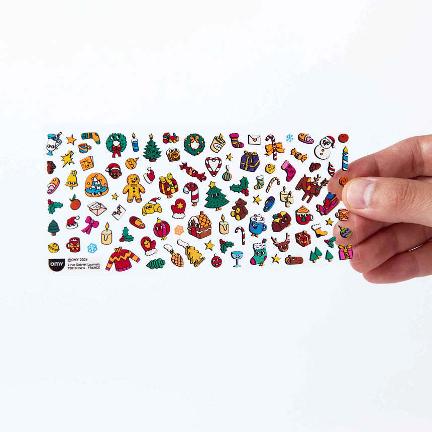 OMY - Fabulous Boutique mini vinyl stickers - Christmas