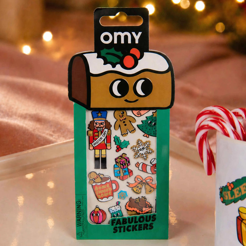 OMY - Fabulous Iconic vinyl stickers - Christmas