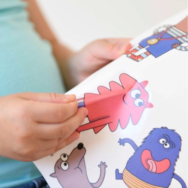 Poppik - Discovery Sticker Poster - Emotions: How Do You Feel? | Scout & Co