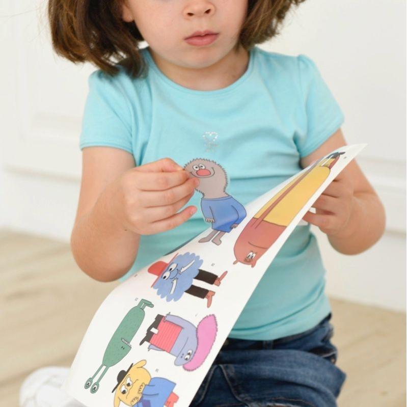 Poppik - Discovery Sticker Poster - Emotions: How Do You Feel? | Scout & Co