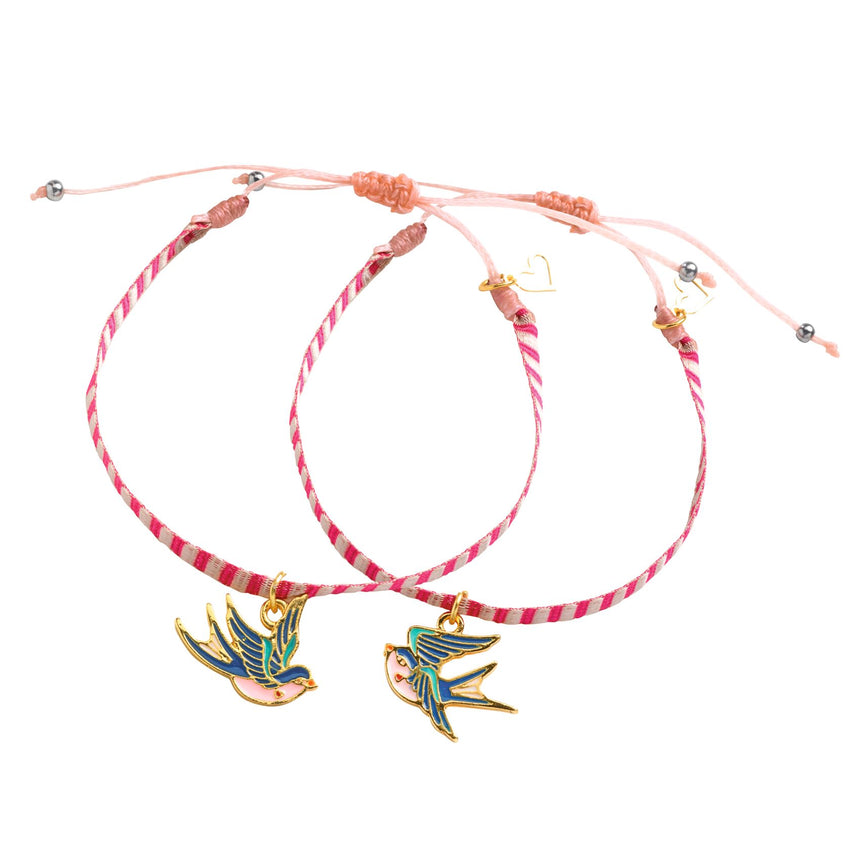 Djeco - You & Me Friendship Bracelets DIY kit - Bird Ribbons | Scout & Co
