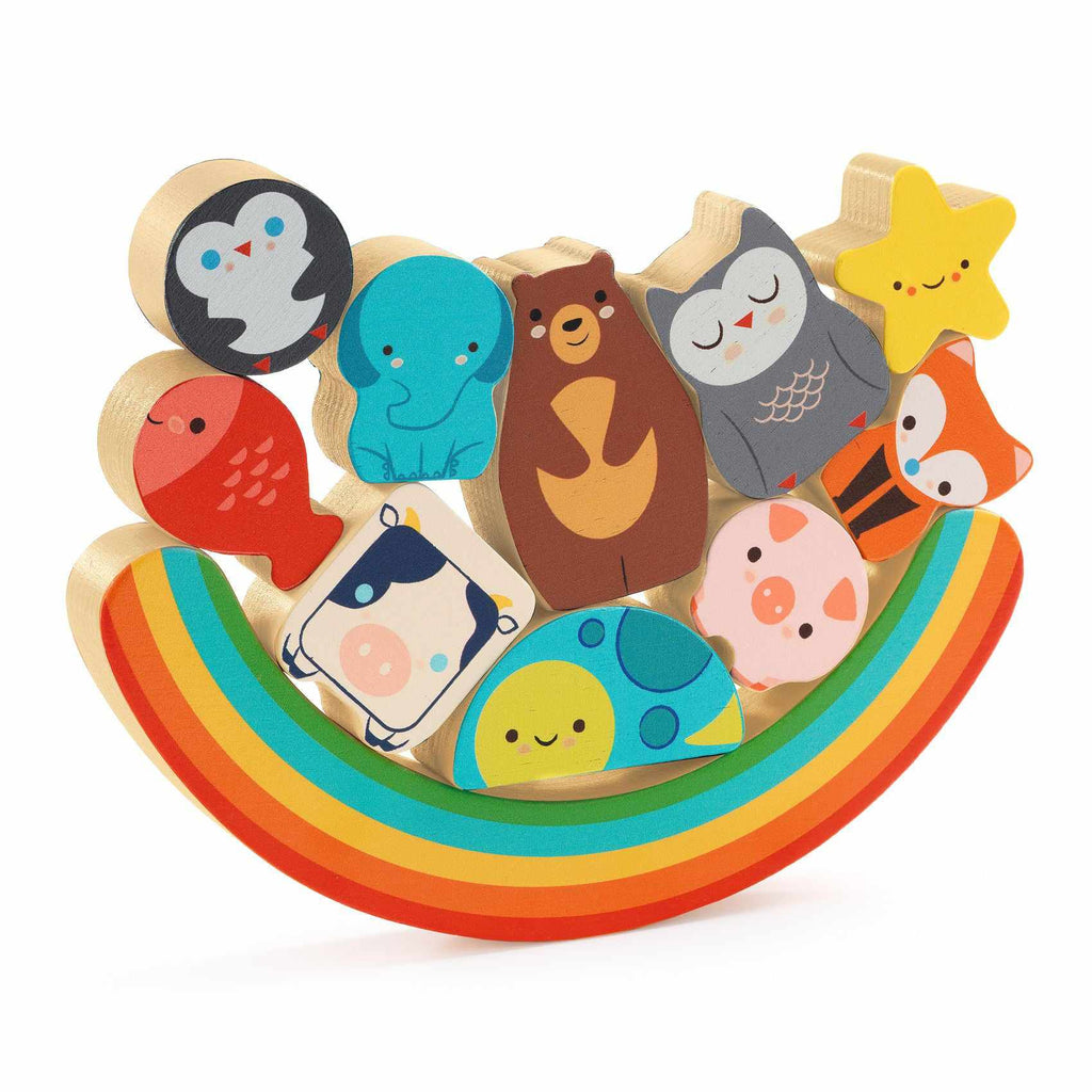 Djeco - Puzz & Boom Rainbow wooden puzzle | Scout & Co