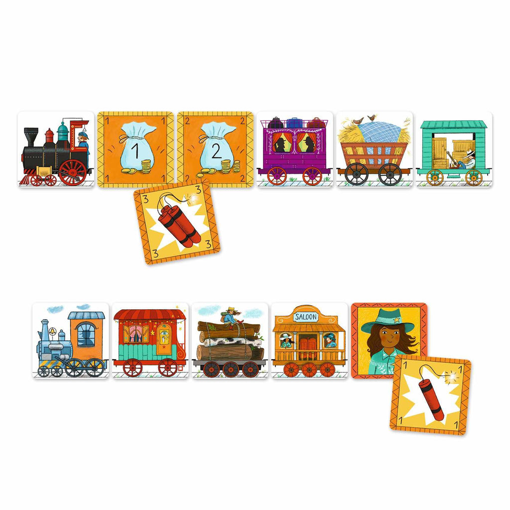 Djeco - Golden Train card game | Scout & Co