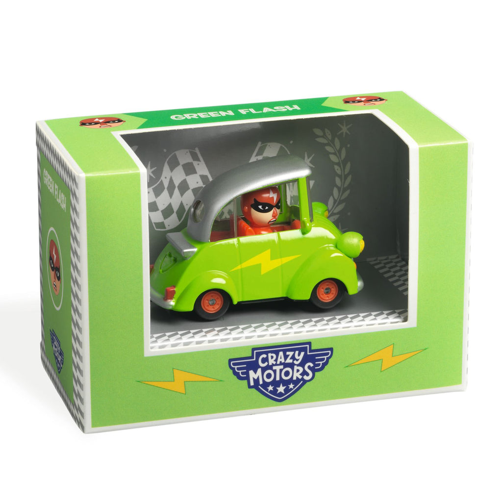 Djeco - Crazy Motors toy car - Green Flash | Scout & Co