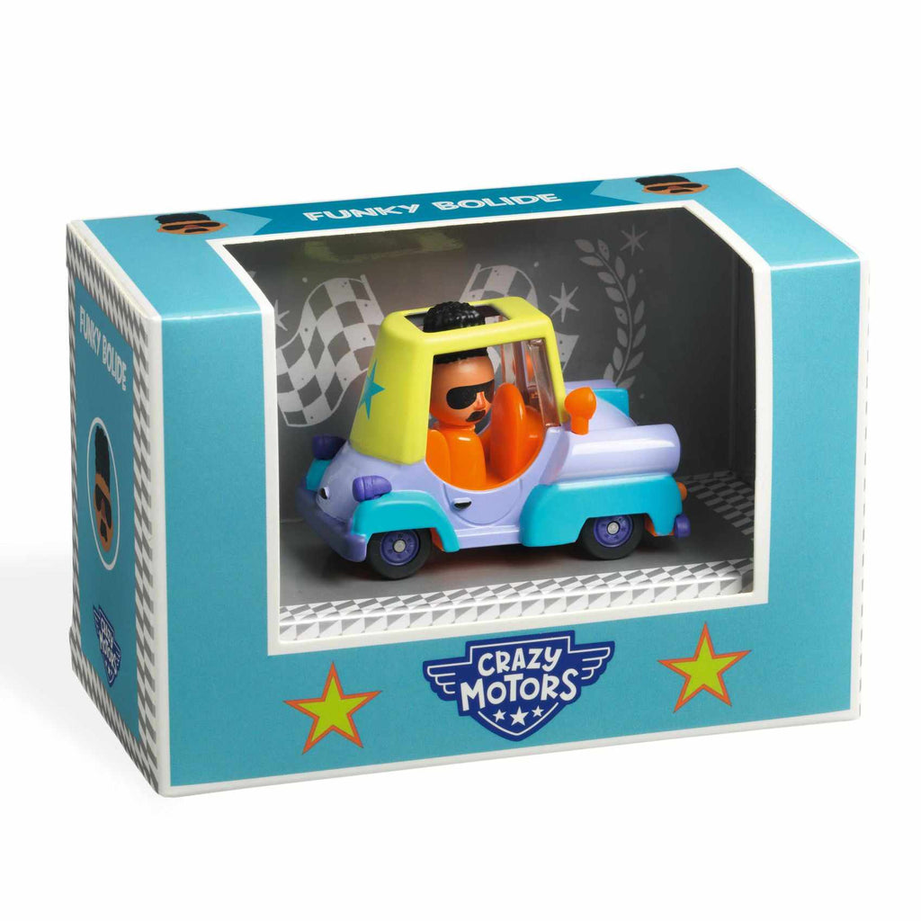 Djeco - Crazy Motors toy car - Funky Bolide | Scout & Co