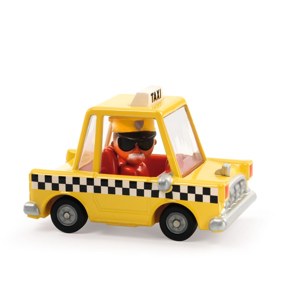 Djeco - Crazy Motors toy car - Taxi Joe | Scout & Co