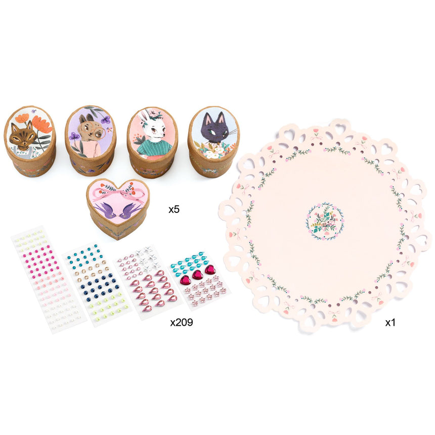 Djeco - Adorable mini boxes to decorate DIY kit | Scout & Co