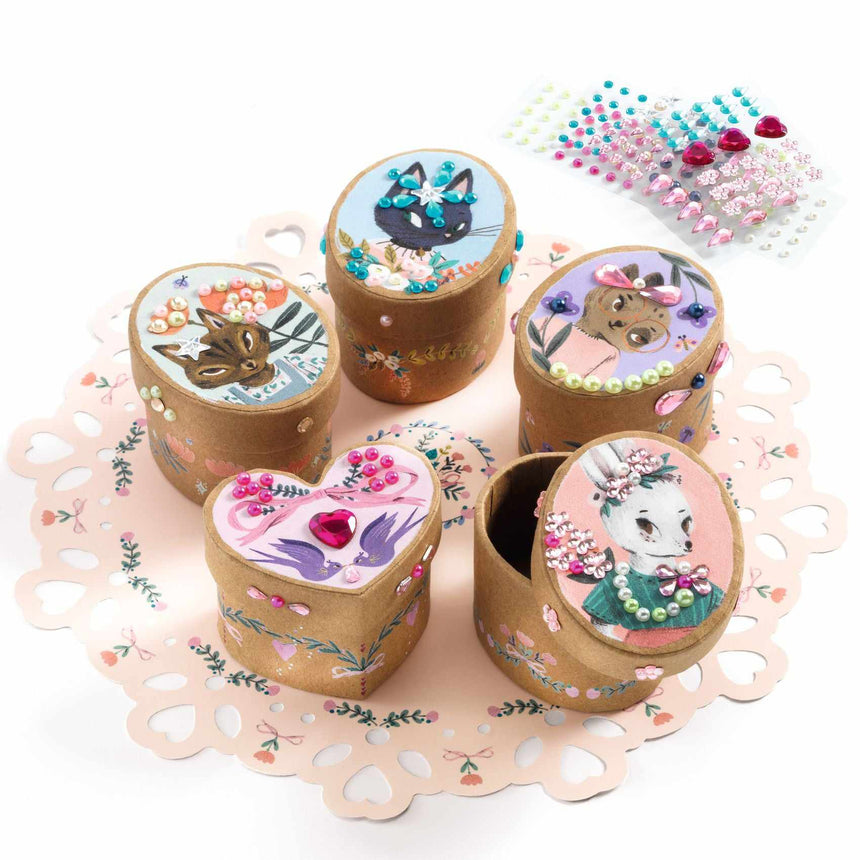 Djeco - Adorable mini boxes to decorate DIY kit | Scout & Co