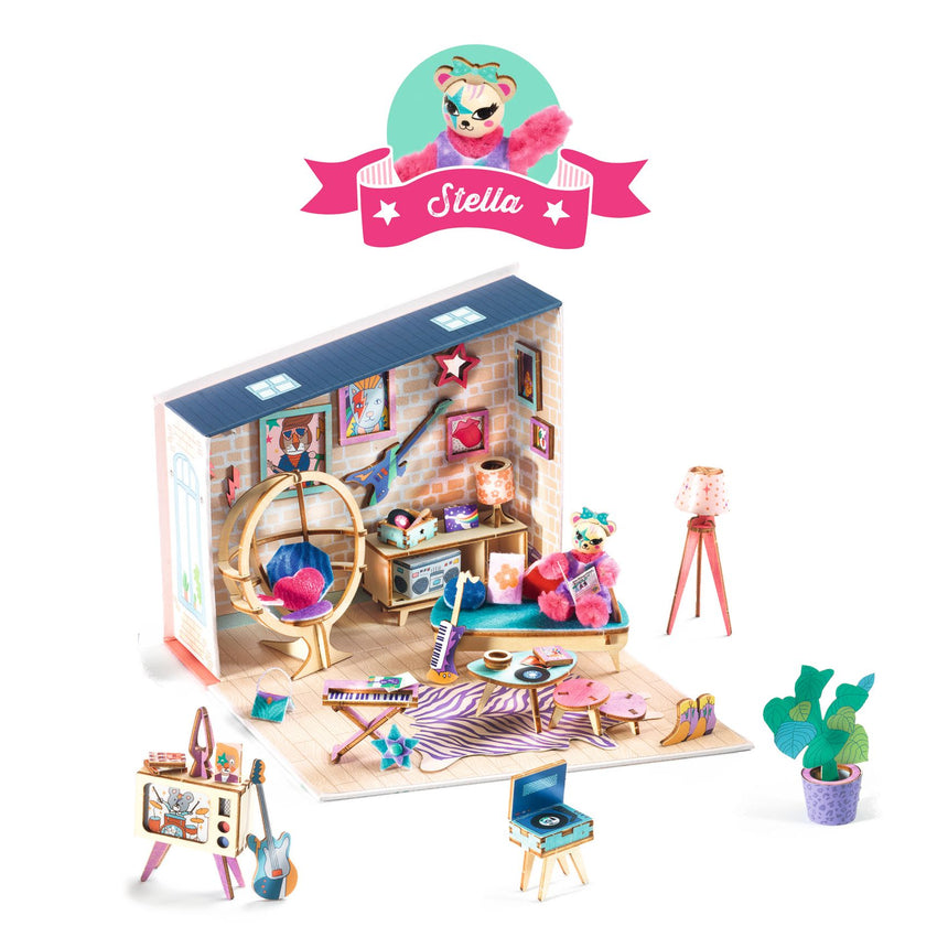 Djeco - Mi House miniature room craft kit - Stella | Scout & Co