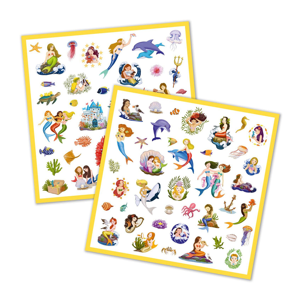 Djeco - Mermaids stickers | Scout & Co
